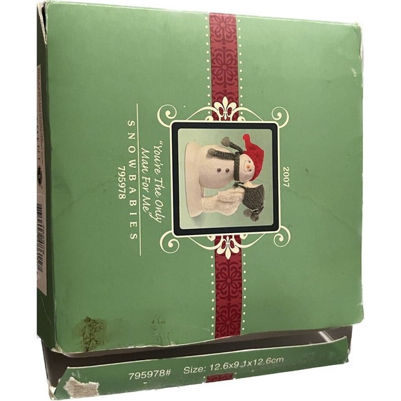 Dept 56 Snowbabies 2007 You're The Only Man For Me Christmas Holiday Figurine - Picture 5 of 5